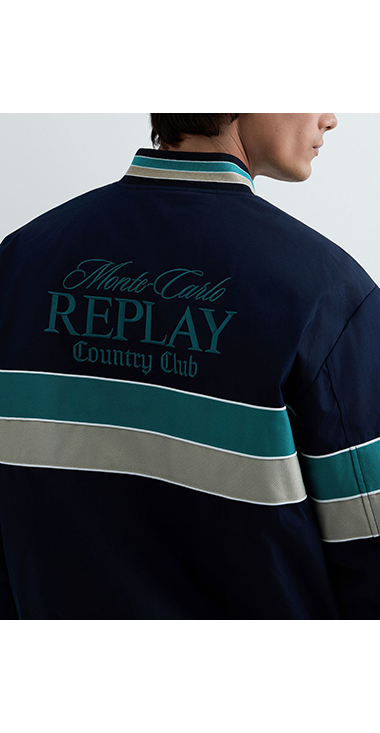 REPLAY &times; Monte Carlo Country Club ボンバージャケット 詳細画像